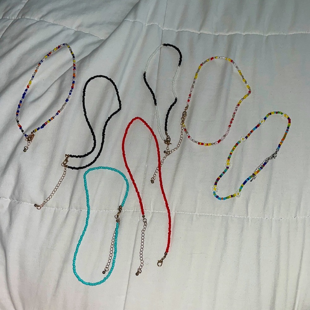 beaded necklaces